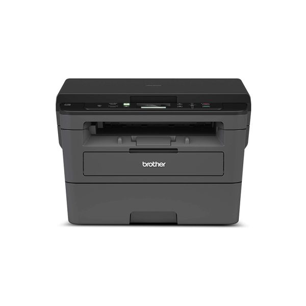 Brother Compact Monochrome Laser Printer, HLL2390DW, Convenient Flatbed Copy & Scan, Wireless Printing