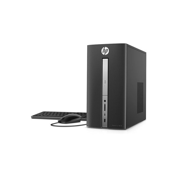 New HP Pavilion Desktop Computer 570, Intel Core i5-7400, 8GB RAM, 128SSD and 1TB HD, Windows 10